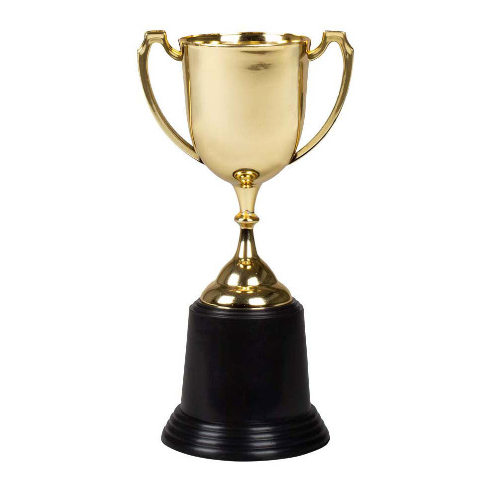 Boland gouden trofee, 22cm.