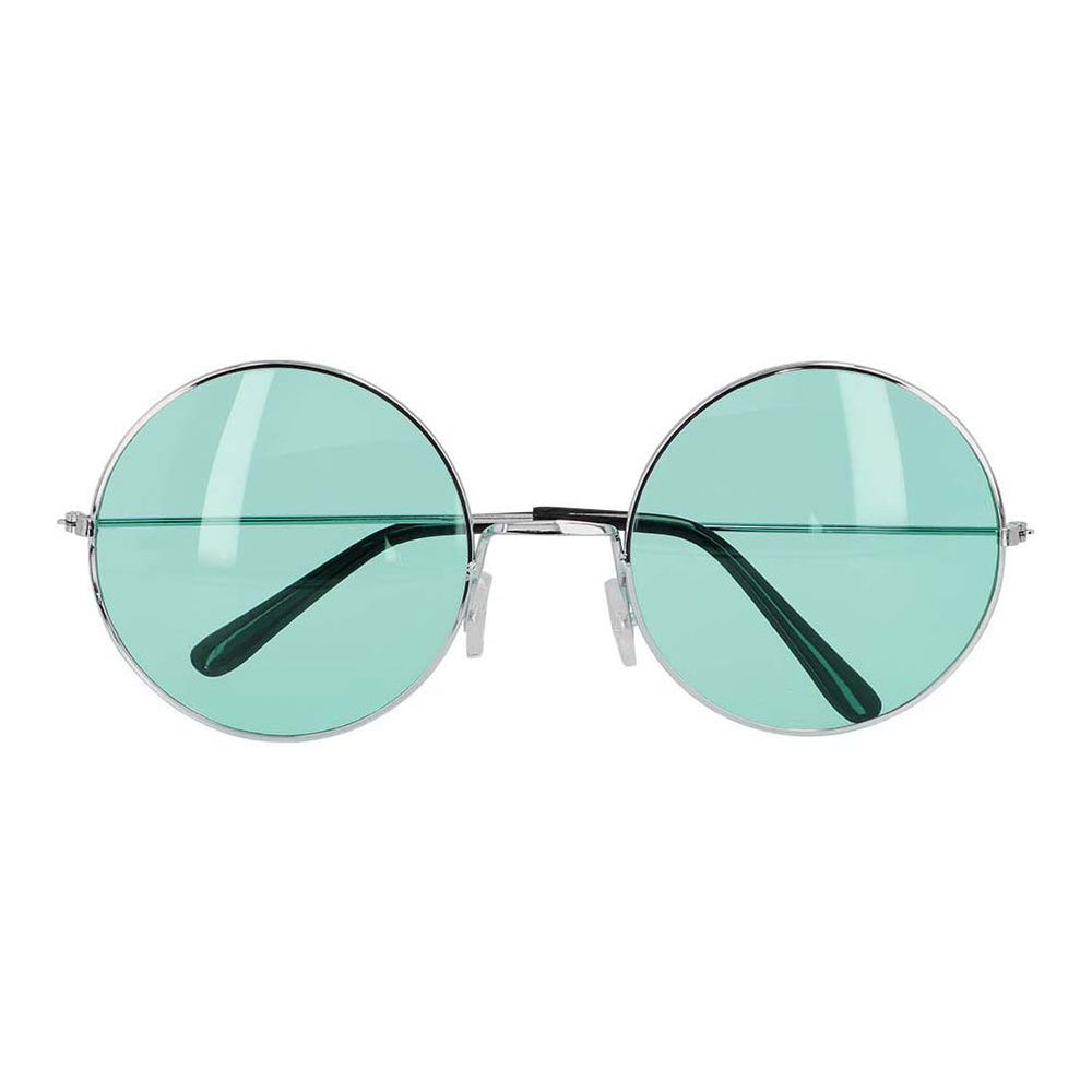 Boland partybril hippie xl groen