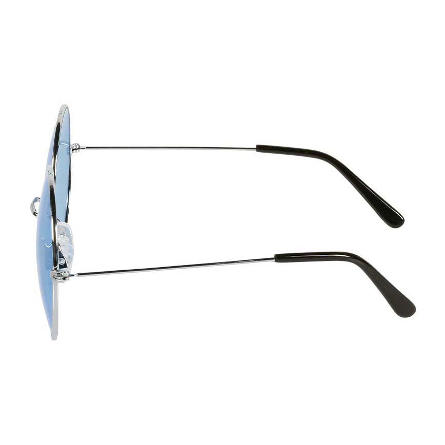 Boland partybril hippie xl blauw