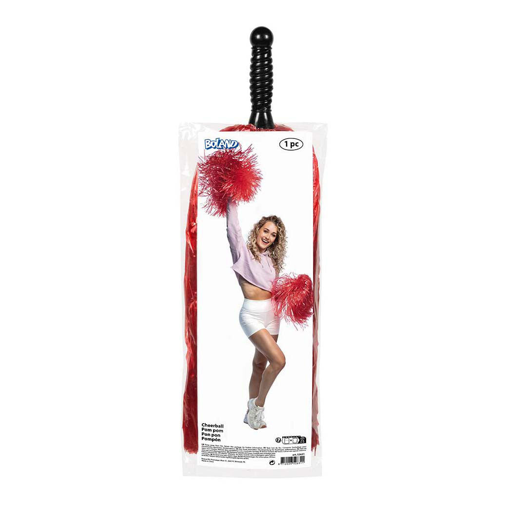 Boland pompom rood deluxe