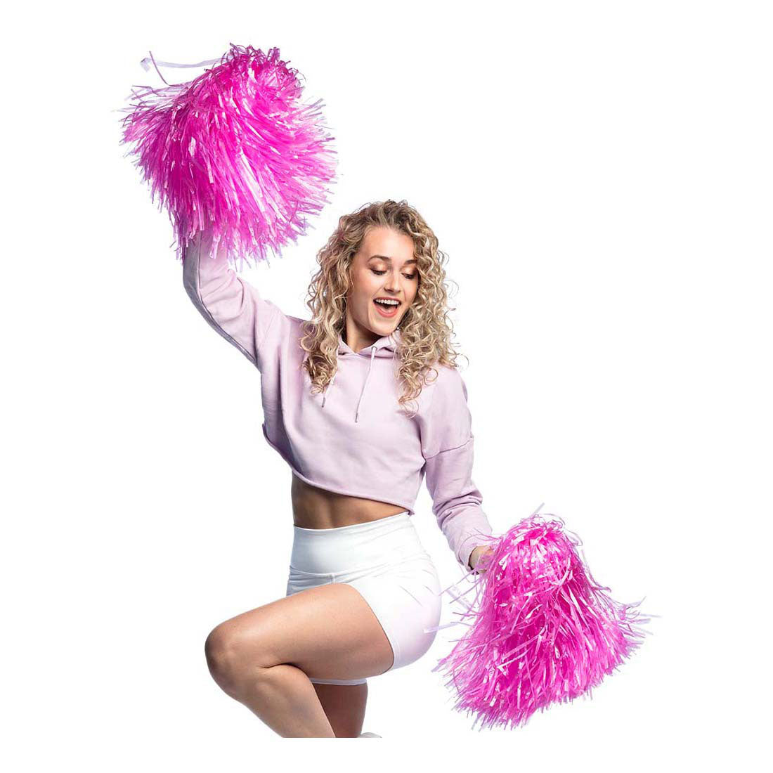 Boland pompom roze deluxe