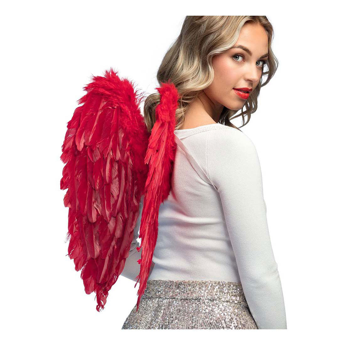 Boland engelenvleugels opvouwbaar rood