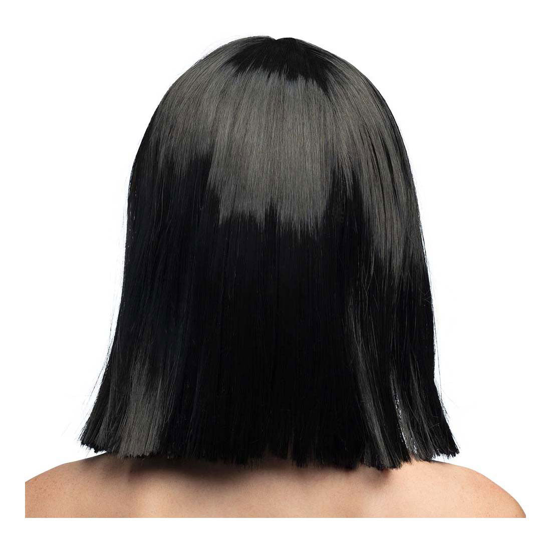 Boland pruik dans zwart