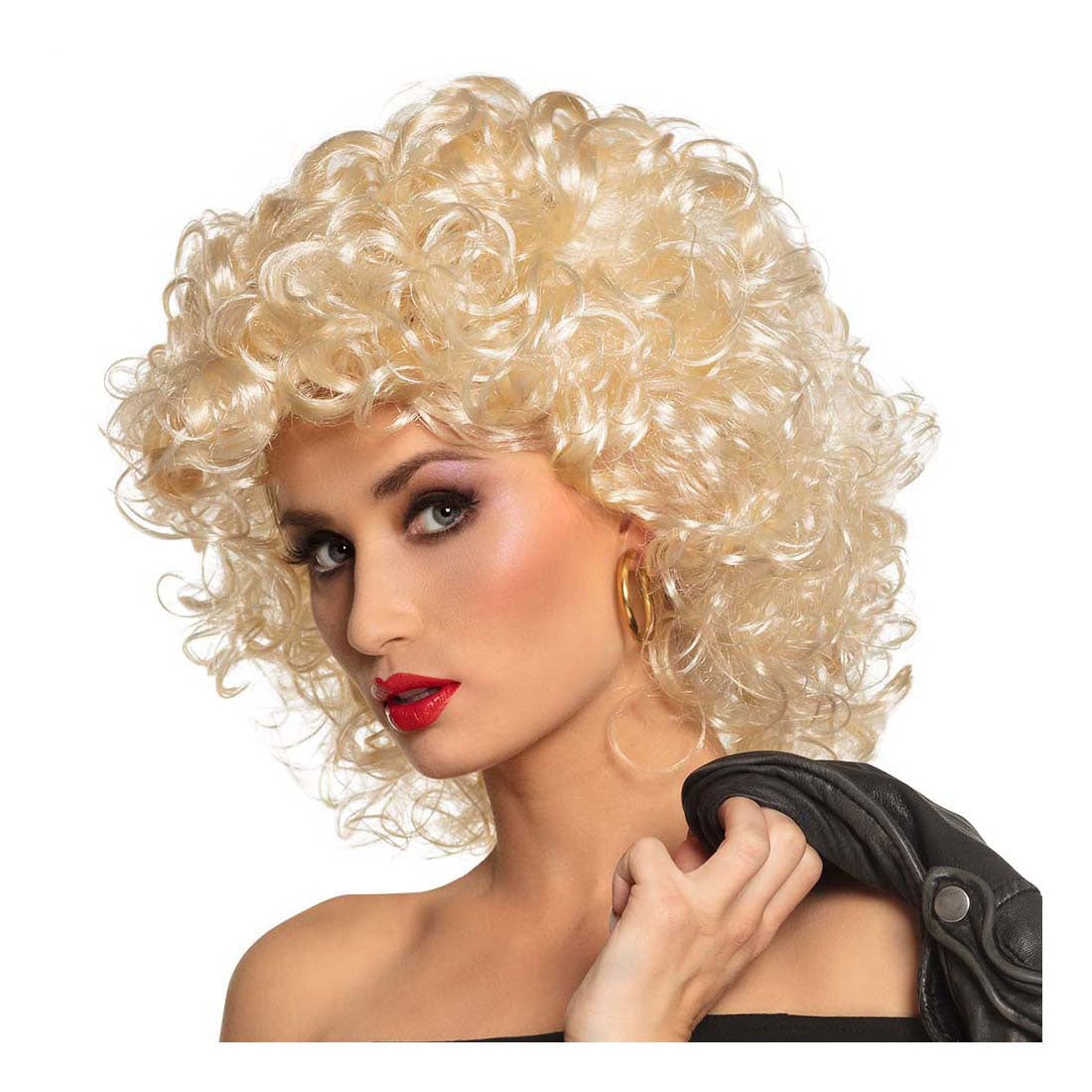 Boland pruik zandblond