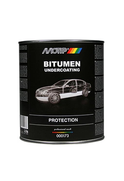 Bitumen kwastblik 2,6 kg.