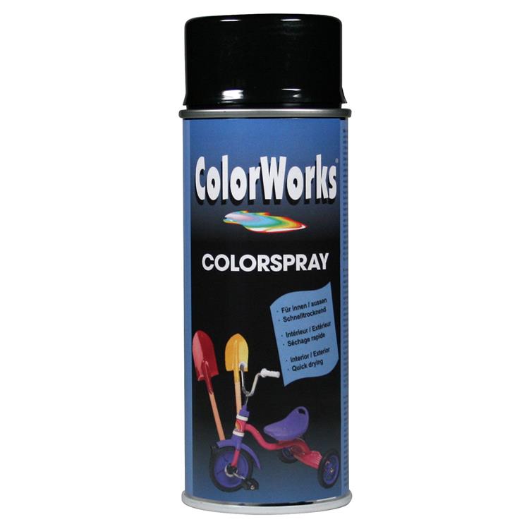 Colourworks RAL9005 zwart hoogglans