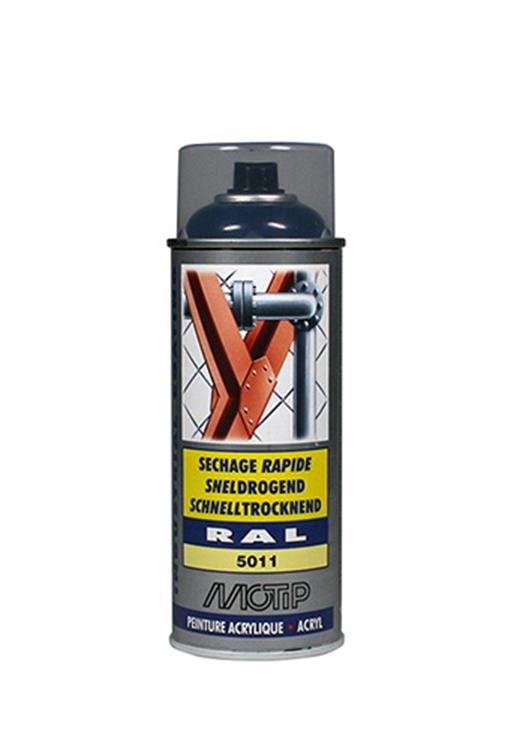 Motip 1051610 - ind. ral 5011 staalblauw spuitbus 400 ml | 1 stuks