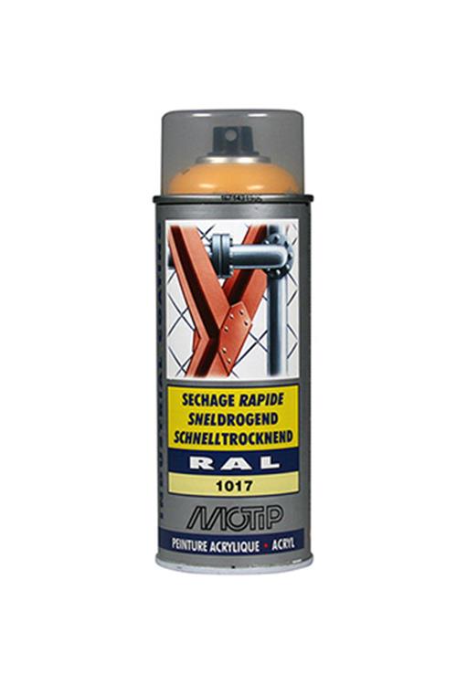 Motip 1051655 - ind. ral 1017 saffraangeel spuitbus 400 ml | 1 stuks