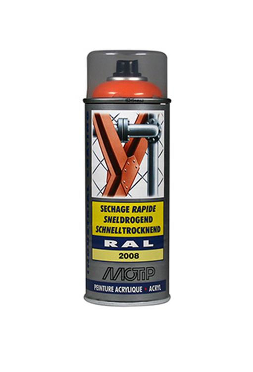 Motip 1051672 - ind. ral 2008 oranje-rood spuitbus 400 ml | 1 stuks