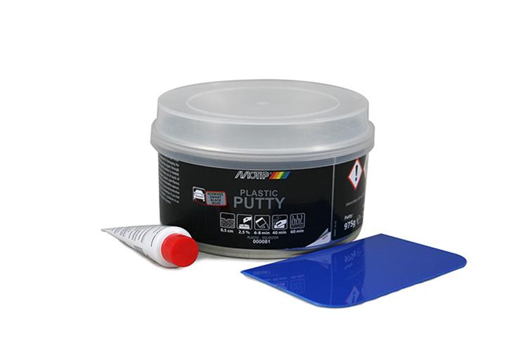 Motip 1051428 - kunststof reparatie plamuur blik 1000 gr | 1 stuks