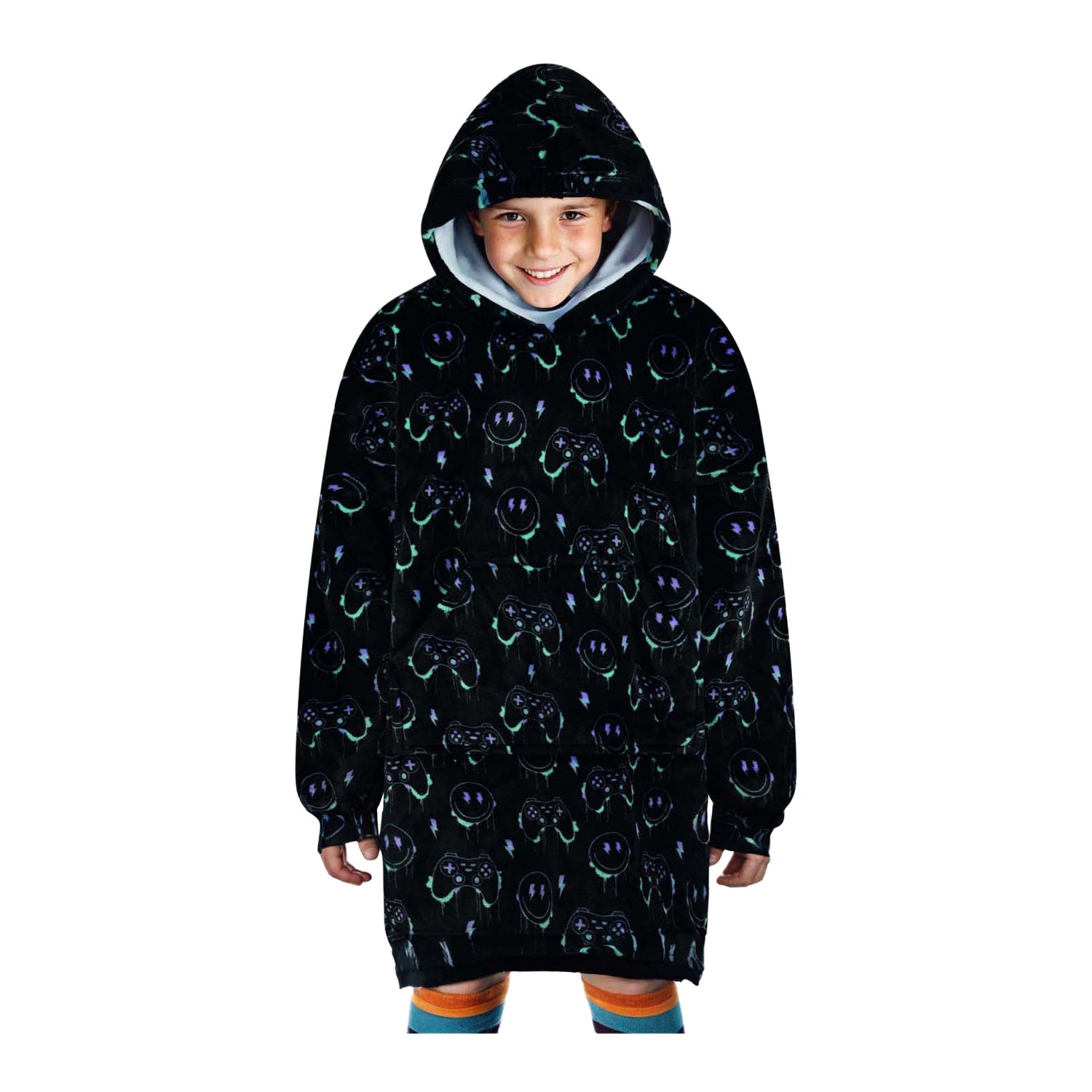 Noxxiez knuffel hoodie medium trui gaming, tot 160cm