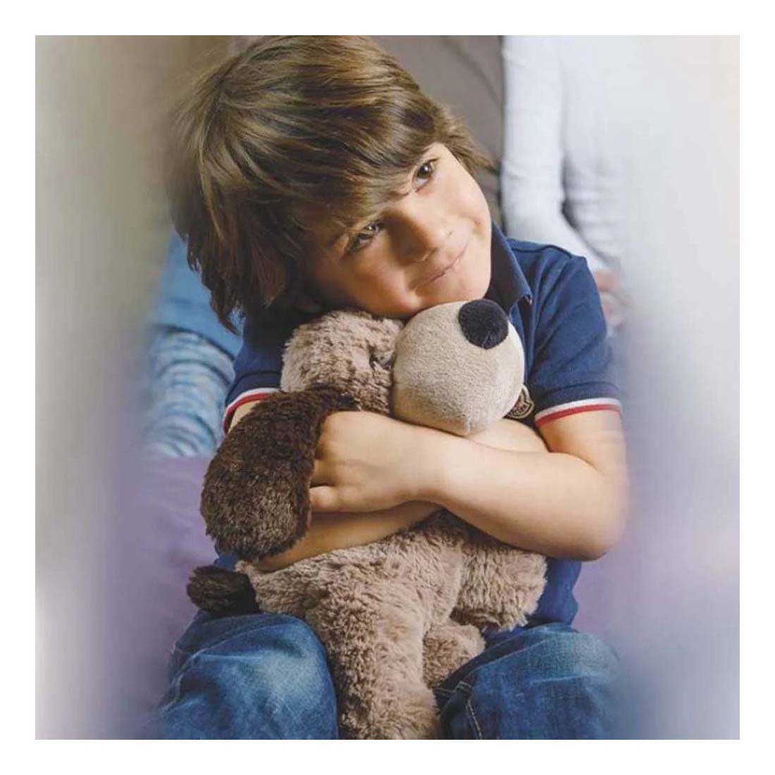 Warmies hond bruin warmteknuffel