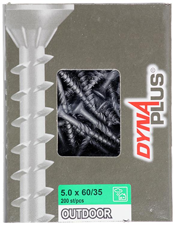 Dynaplus 1016553 - ar torx 5,0 x 60 mm 200 st. 850.050.060 | 6 stuks