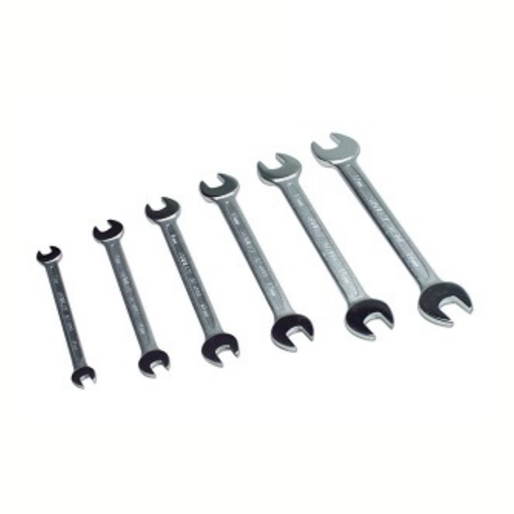 Deli Combination Wrench Set, 6-piece, 6 to 17 mm