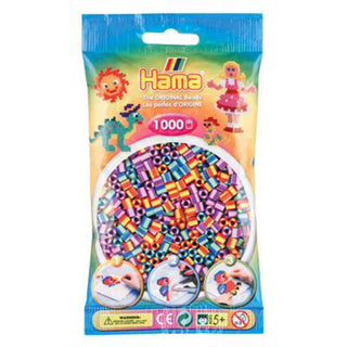 Hama strijkkralen 1000 stuks 2 kleurig gemixed | 5 stuks