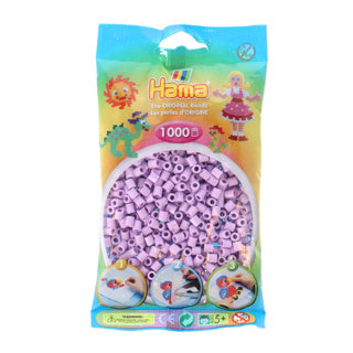 Hama strijkkralen lila pastel 1000 stuks
