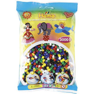 Hama strijkkralen 3000 stuks primair | 5 stuks
