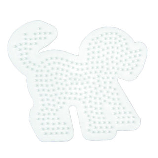 Hama strijkkralen grondplaat hond 1 wit | 5 stuks