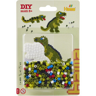 Hama strijkkralen dino miniset 450 delig