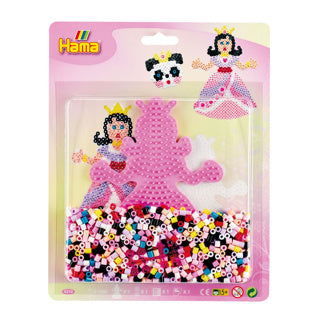 Hama strijkkralen prinses 1100 delig | 3 stuks
