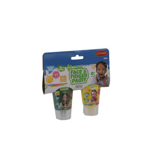 Natuurlijke gezichtsvingerverf 2-pack assorti