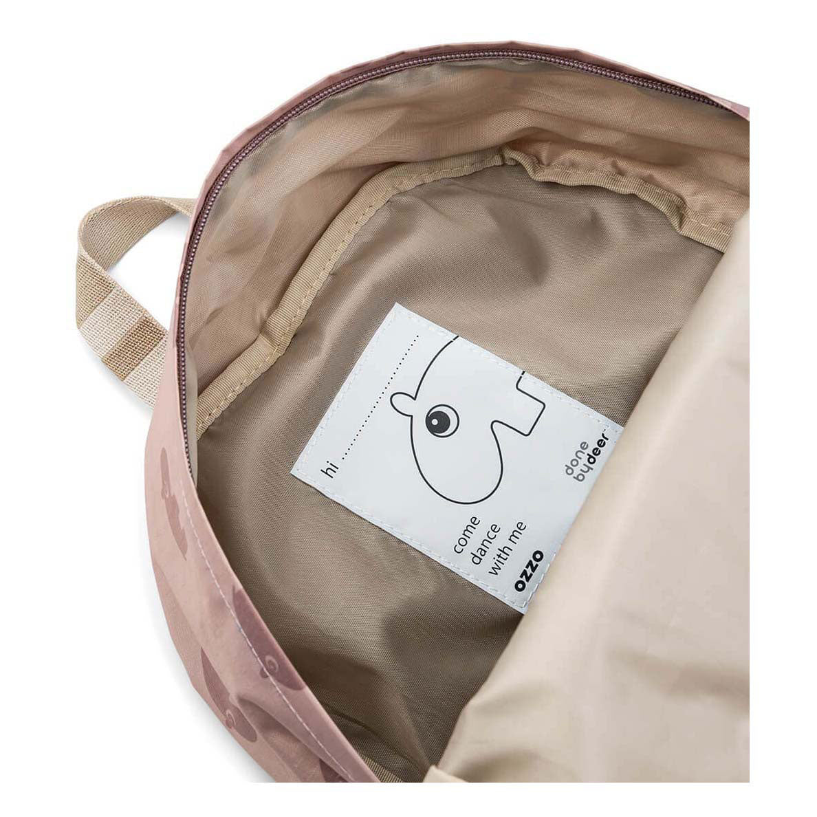 Done by hert kinderrugzak ozzo roze 5 l