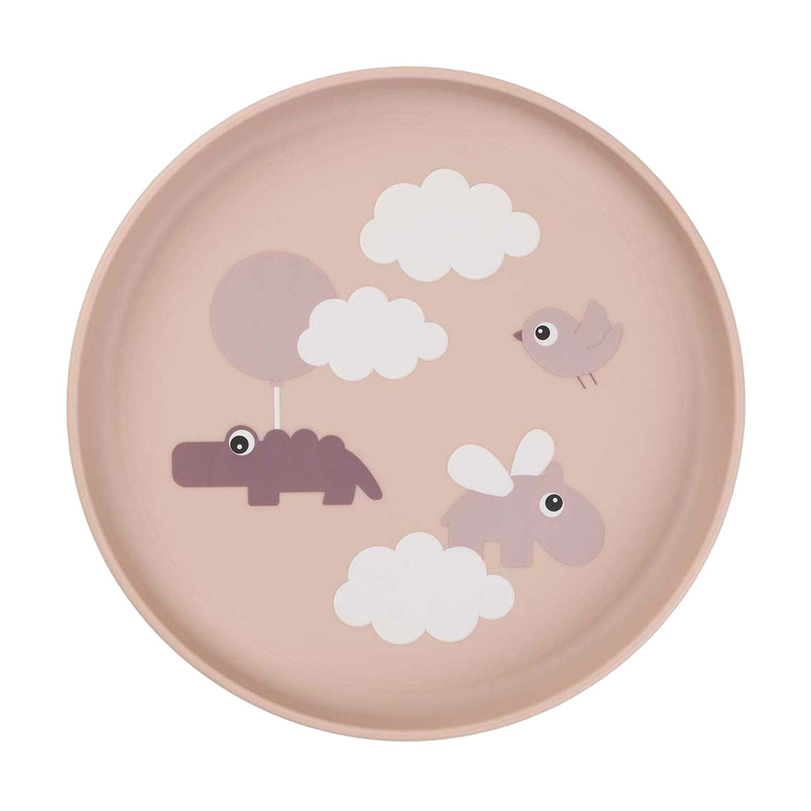Done by herten strijkbord blije wolken roze