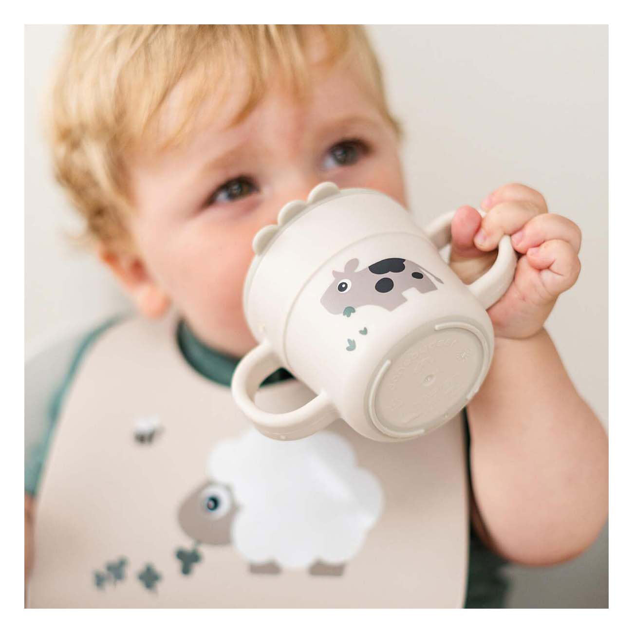 Done by hert tuitbeker kleine boerderij beige, 215ml