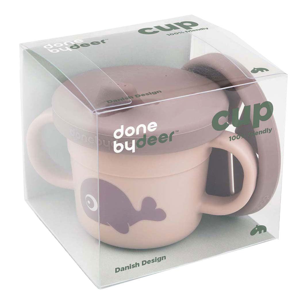 Gedaan door herten etensbakje wally roze