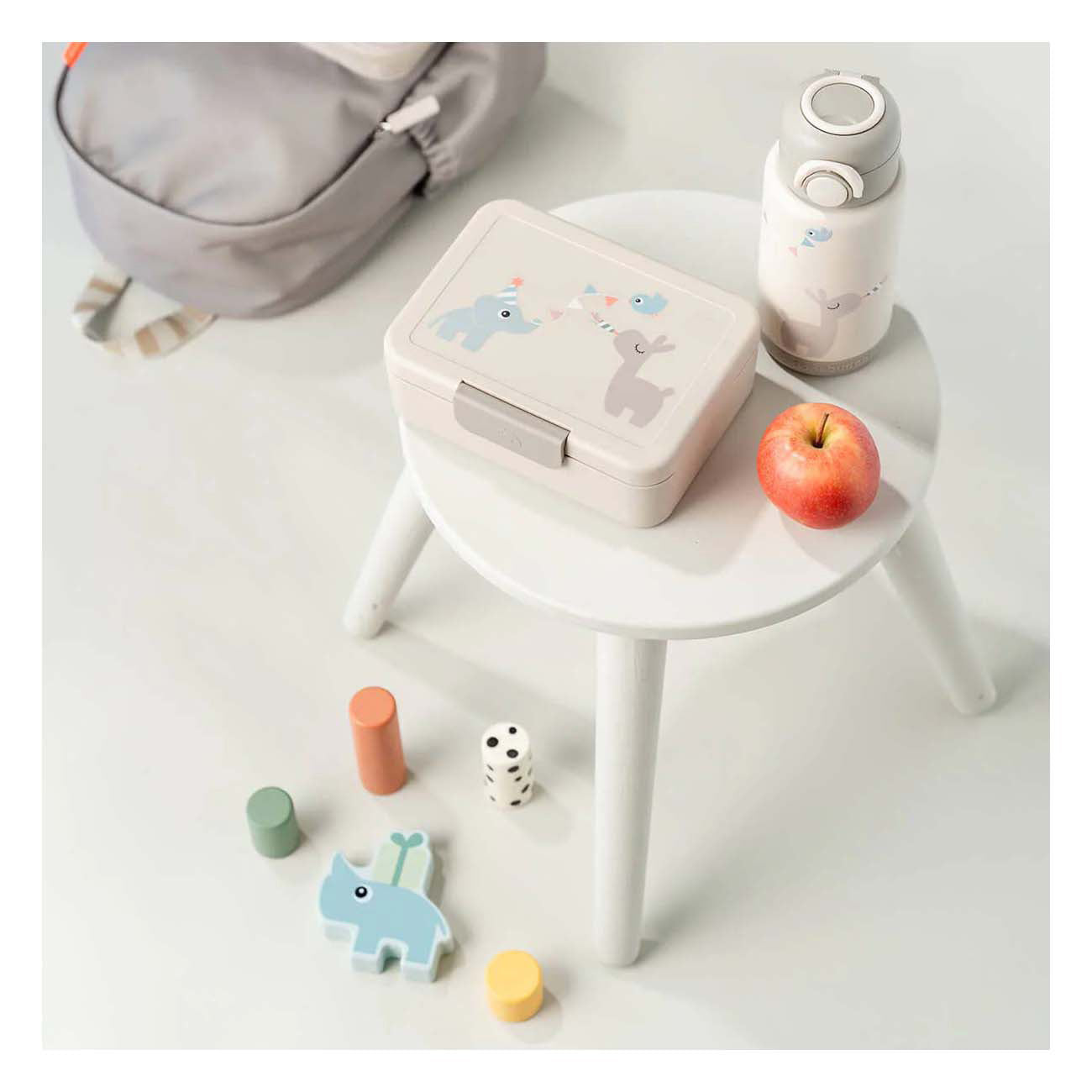 Done by deer broodtrommel met vakken - beige