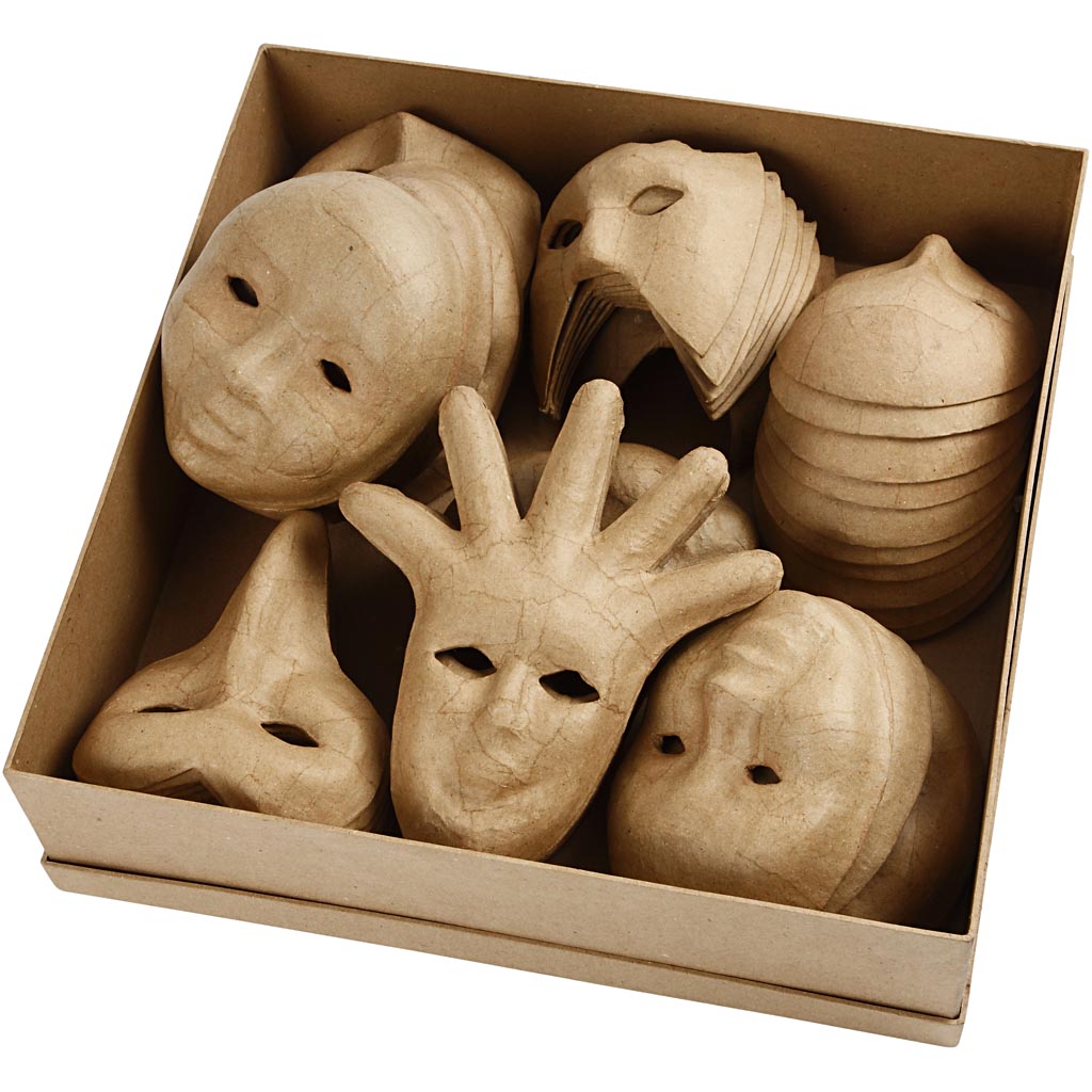 Creativ company https: www.cchobby.nl maskers-h-12-21-cm-60-stuk-1-doos