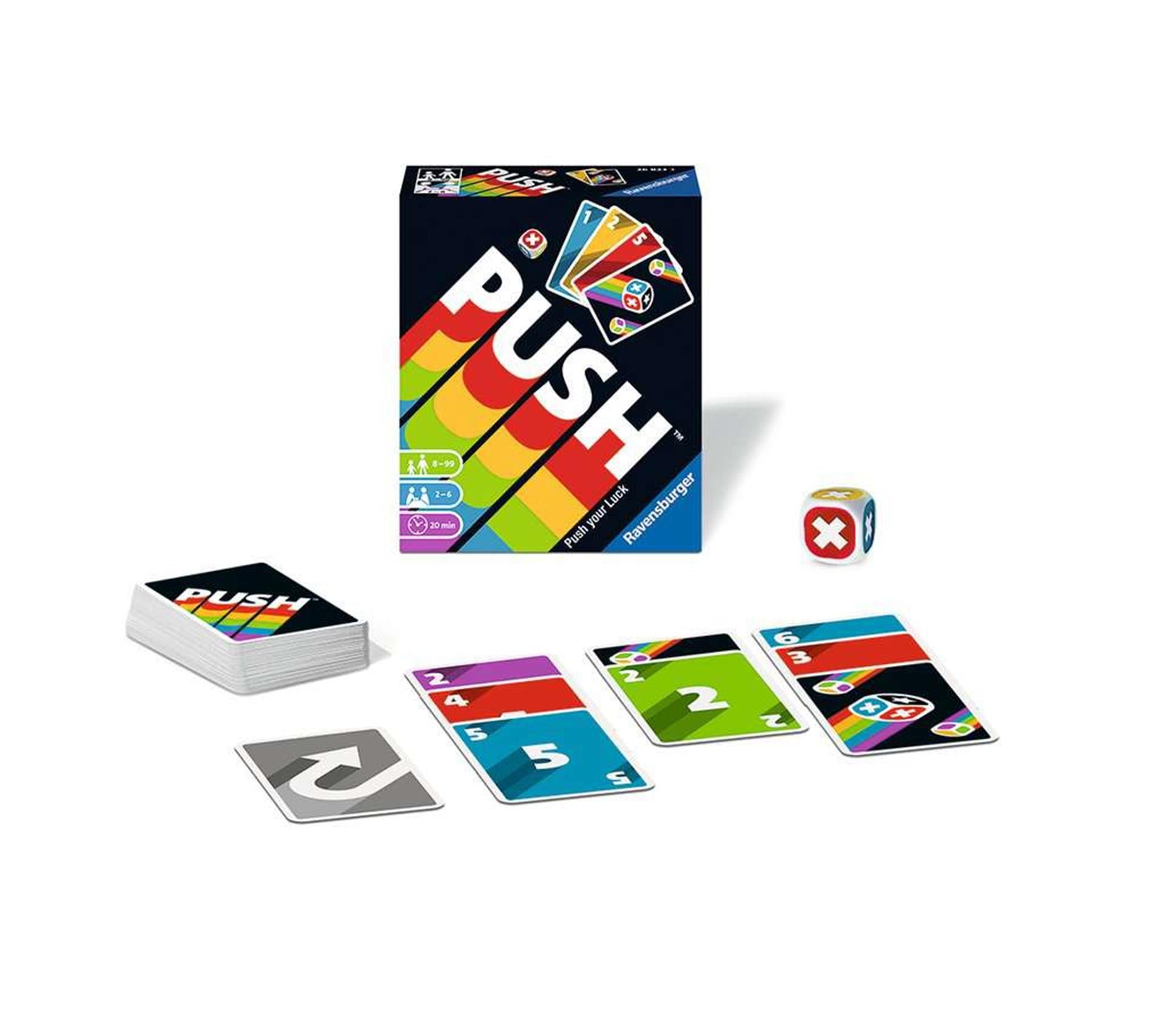 Ravensburger push-kaartspel