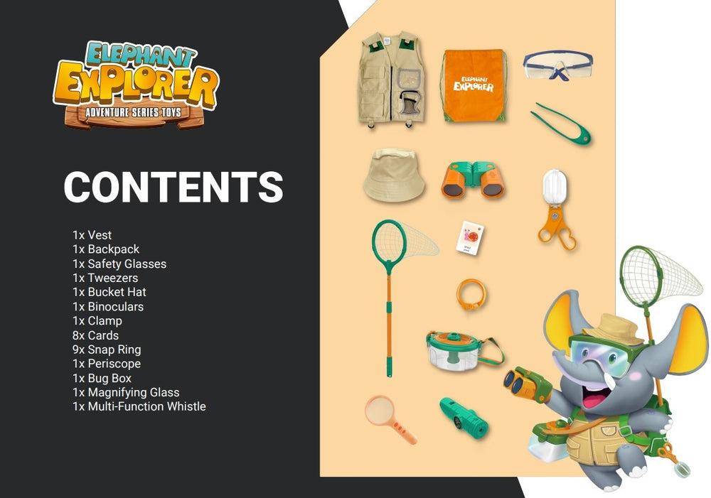 Byomic kids explorer set 28-delig