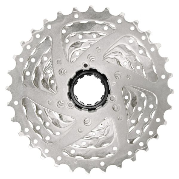 SunRace csm63 7 speed cassette 12-28t zilver in doos