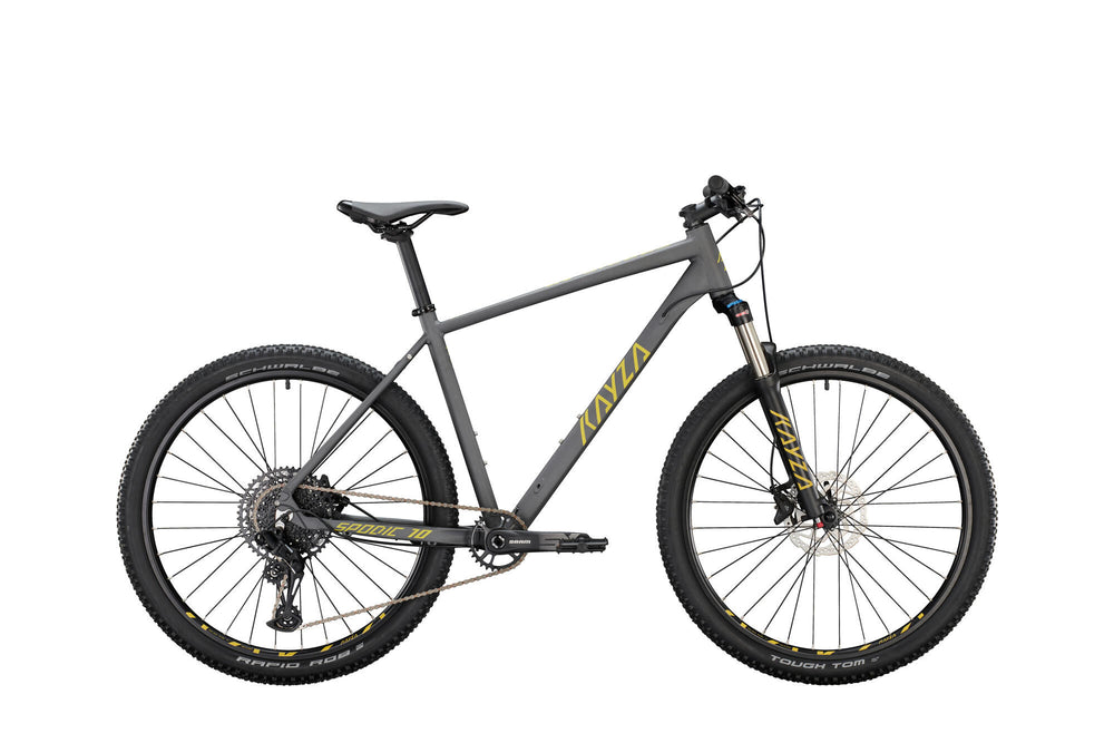 Kayza mtb hardtail spodic 10 mod. 22 bike spo.10 27,5 56 hardtail 12sp grey gold