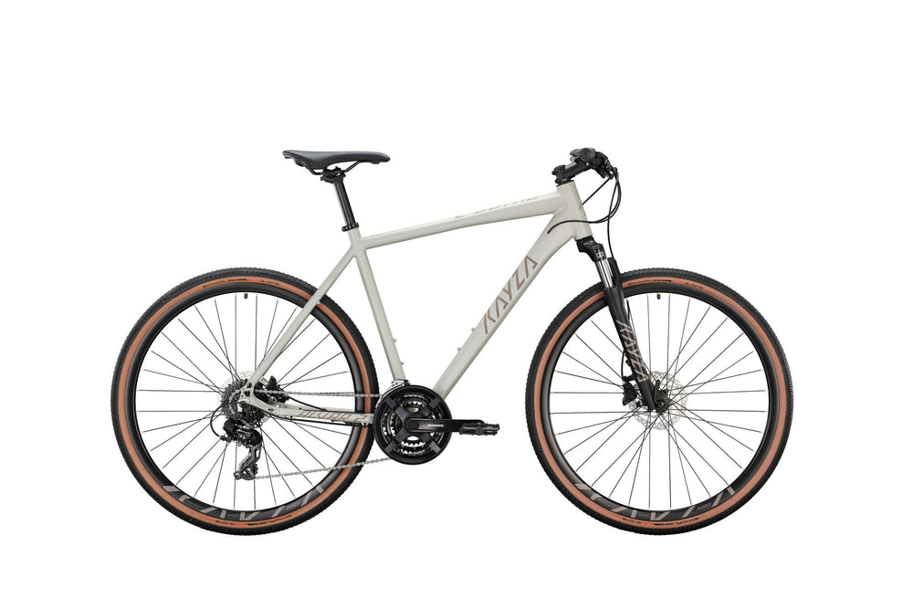 Kayza crossfiets alvar 2 mod. 22 bike alvar 2 28 48 diam. 21sp s.gr.matt w.gr