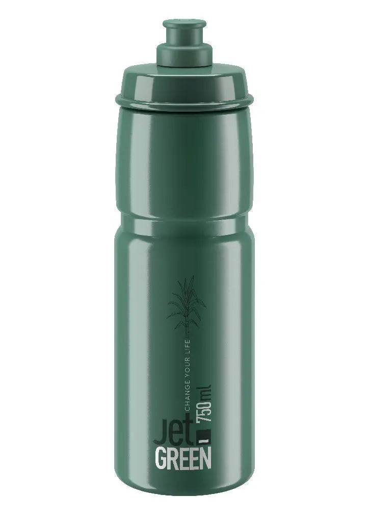 Elite bottle jet sugar cane dark green 750ml