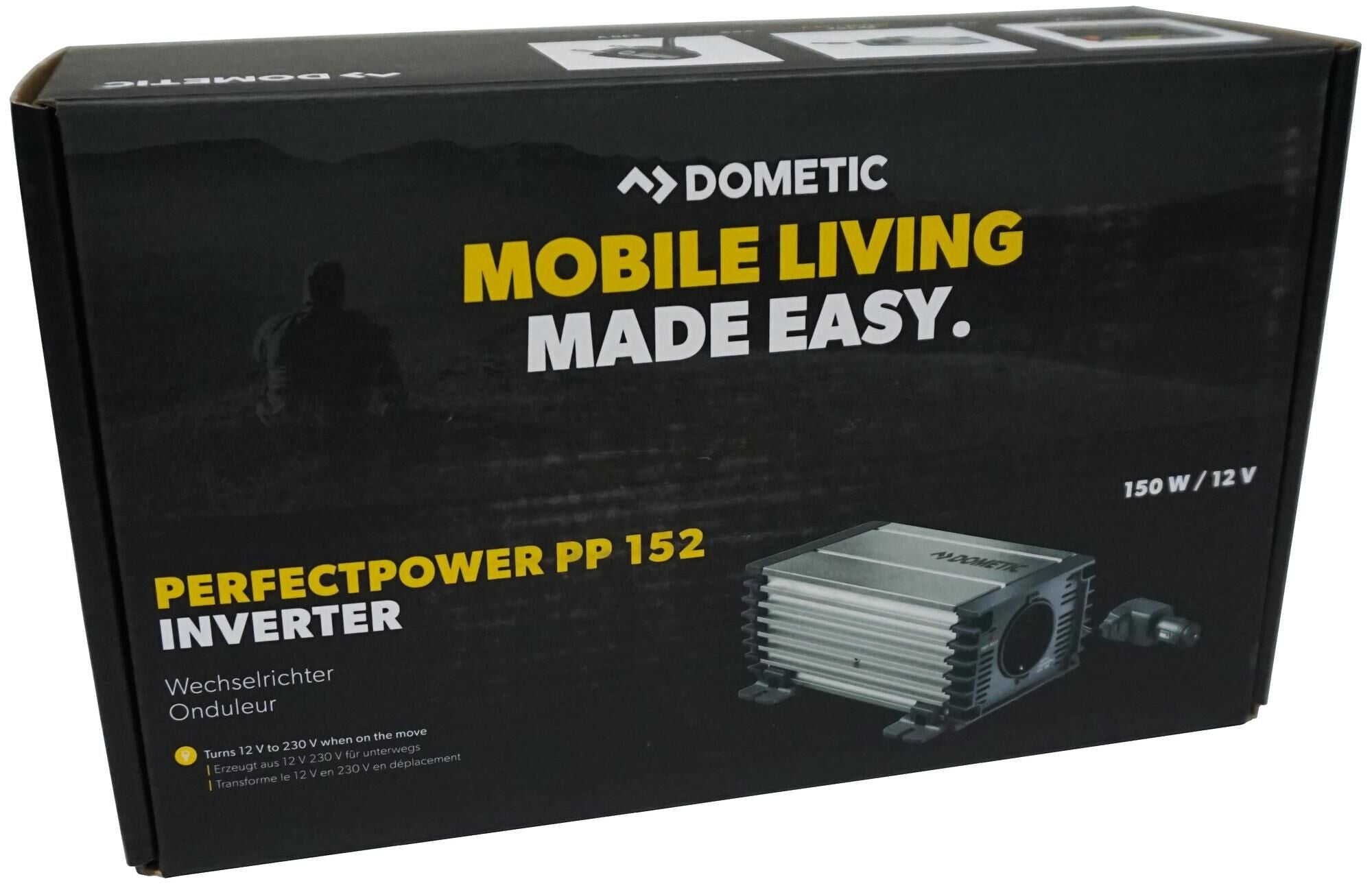 Dometic spannings-omvormer perfectpower pp 152 voltage coverter pp152 waeco 12v-150w