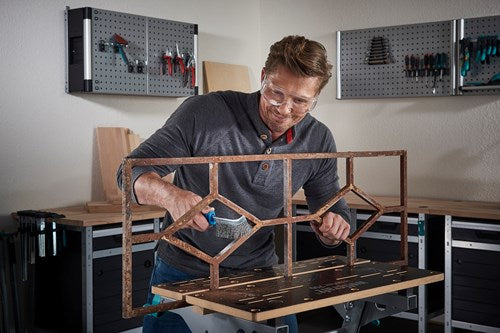 Wolfcraft handdraadborstel | staal | 265mm | 1 stuk - 2715000