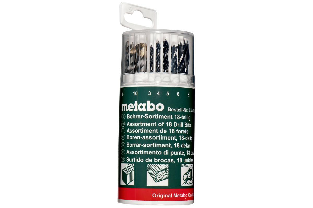 Metabo een set boormix 18szt.