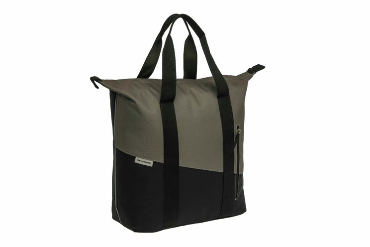 Newlooxs new looxs shopper kota zwart groen 272.162 24l shopper tas