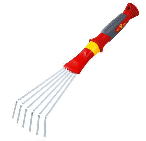 Wolf-garten ld-2k bladharkje handhark (rood geel)