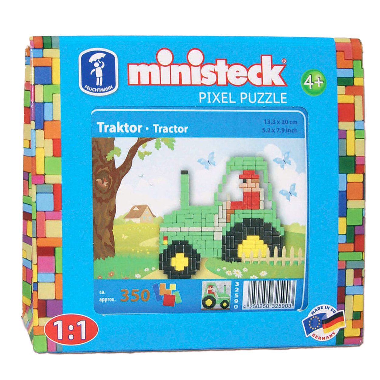 Ministeck-tractor, 350st.