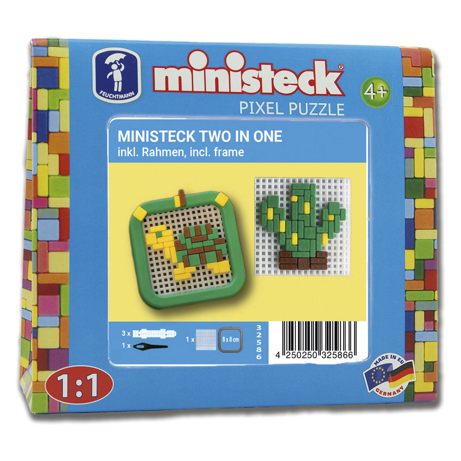 Ministeck Set, 130st. (met fotolijst)