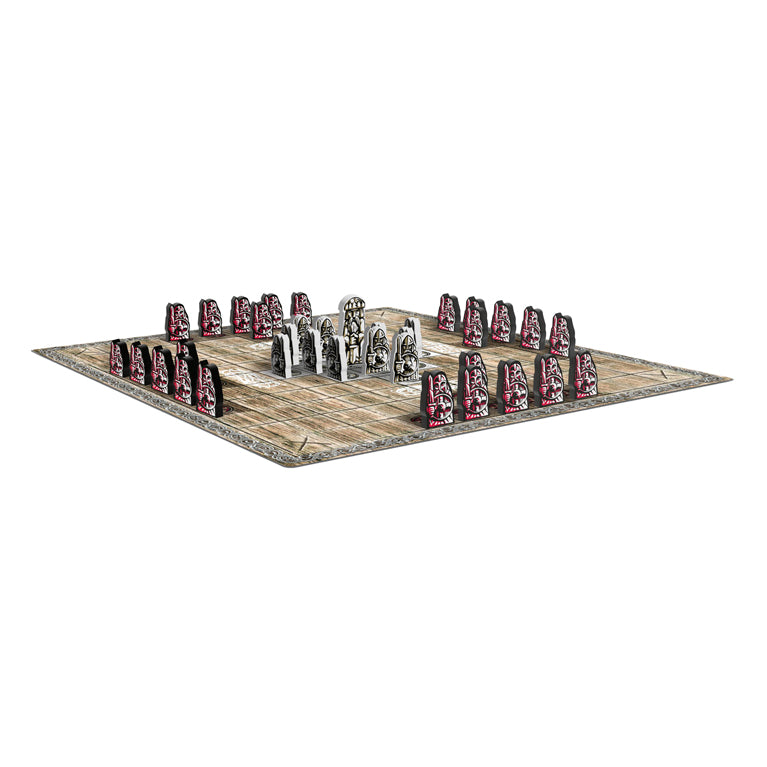 Tactische Vikingverhalen: TAFL King bordspel