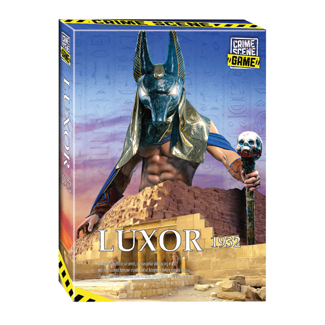 Tactiek plaats delict Luxor 1932 bordspel