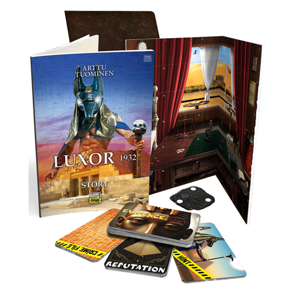 Tactiek plaats delict Luxor 1932 bordspel