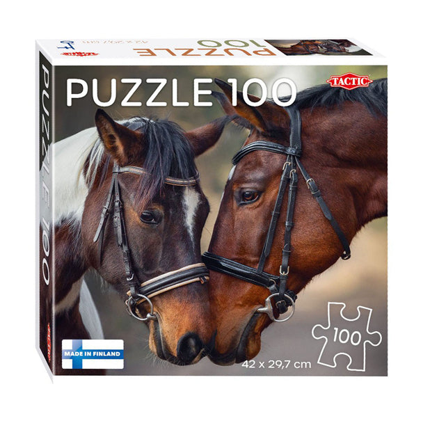 Tactische legpuzzel paarden verliefd, 100st.