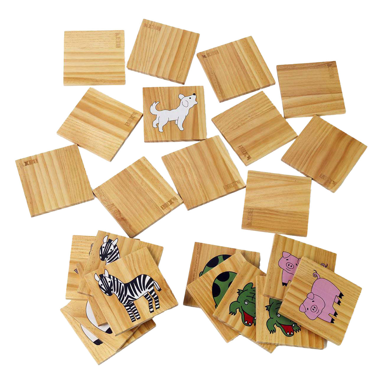 Selecta bex houten memo spel