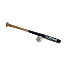 Tactic bex sunsport honkbalknuppel met bal, 71cm